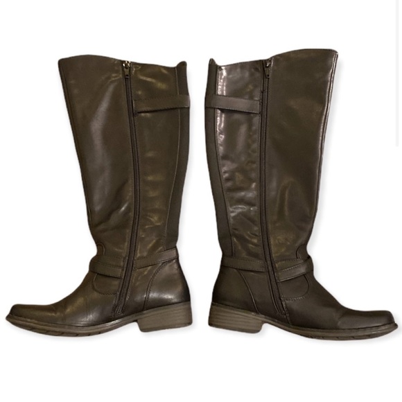 Baretraps Alysha Knee High Riding Black Boots size 6 - Picture 3 of 5